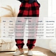 thumbnail image 4 of Stamzod Flannel Pajama Pants Women Fashion Plaid Warm Winter Lounge Pants Comfy Fuzzy Fleece Sleepwear for Women with Pockets, 4 of 7