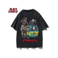 thumbnail image 1 of Unique Design, "FRIENDS" Horror Character Print, Men's T-Shirt, Fashionable, 1 of 6