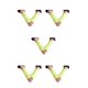 thumbnail image 1 of Greeniant Manoplas de refrigeración Accesorios para ciclismo Accesorio de conducción Cubierta de mano Ropa de verano Hasta la muñeca Protector solar Fruta Verde 5piezas Greeniant  CBP252031, 1 of 4