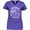 Purple, variant on Inktastic Summer Vacation Mode Carolina Beach North Carolina Women's V-Neck T-Shirt