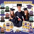 thumbnail image 3 of RedandBlack Graduation Decorations 2026, Honeycomb Decorations, Table Decor Centerpieces, Graduation 2026, Grad Party Decor, Graduation CenterpiecesforTables, 10inHeight, 12, 3 of 3