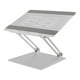 thumbnail image 3 of Soporte para tableta para escritorio Soporte de doble barra Soporte de aluminio para tableta Base ajustable Elevador multiángulo Accesorios para el hogar y la oficina Compatible con iPad. LingWen 9024736127078, 3 of 5