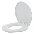 thumbnail image 3 of Big John Products 6W Big John 6-W Oversized Seat with Cover – for Round Or Elongated Toilet Bowls – Weight Capacity 800 Pounds – White, 3 of 5