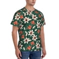 thumbnail image 5 of Rocae Lilies Flowers for Men's Moisture-Wicking Crew Tee - T-Shirt for Sports, Outdoor Activities, and Casual Wear3X-Large, 5 of 9