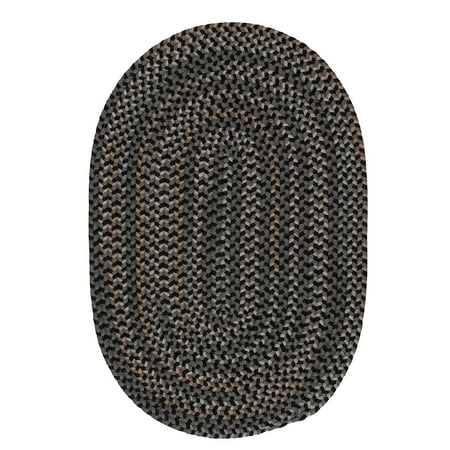 5x8 Oval 18 Inch Body - Colonial Mills Seena Reversible Braided Oval Area Rug