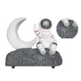 thumbnail image 3 of Altavoz Bluetooth inalámbrico Sincero con luz LED astronauta forma de Luna radio FM USB Estéreo de Bajos plata, 3 of 10