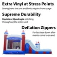 thumbnail image 5 of TentandTable Mega Inflatable Water Slide Bounce House Combo with Blower, Stars and Stripes, 5 of 8