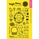 Waffle Flower Fabrique des Tampons Transparents 4"X6"-Hoppy – image 1 sur 1