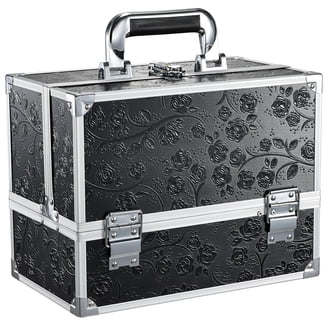 SHANY Essential Pro Makeup Train Case Cosmetic Box Portable Makeup