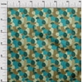 thumbnail image 3 of oneOone Cotton Silk Light Green Fabric Abstract Sewing Craft Projects Fabric Prints By Yard 42 Inch Wide, 3 of 4