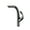 Brushed Grey, variant on Luxury Gold Brass Kitchen Faucet With Pull-out Design, 2-function Single Handle Cold And Hot Dual Control Modern Sink Tap