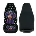 thumbnail image 4 of ZIATUBLE Dachshund Dog Paw Car Seat Covers Full Set of 2 Easy to Install Front Auto Seat Cover Breathable High Back Design Front Seats Only Auto Interior Accessories for Trucks Van SUV, 4 of 7