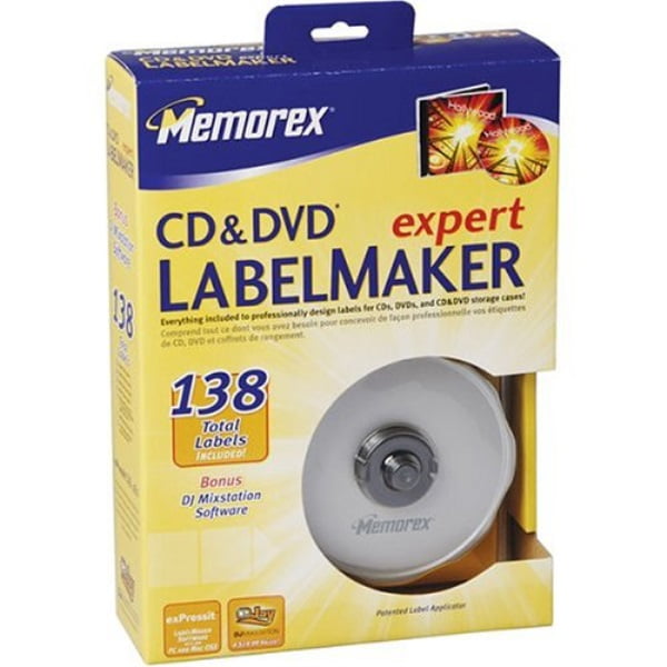 memorex dvd label software