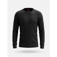 thumbnail image 6 of Hanes Men's Long Sleeve Cozy Brushed Raschel Sleep Top, Sizes S-2XL, 6 of 6