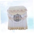 thumbnail image 3 of unbranded Protector De Automática Beige Con Encaje Floral Ideal Para Preservar Y Decorar, 3 of 7