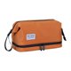 thumbnail image 2 of Bolsa de maquillaje grande, neceser portátil, estuche de maquillaje, regalos de cumpleaños, bolsa de maquillaje de viaje, organizador de cosméticos Naranja, 2 of 9