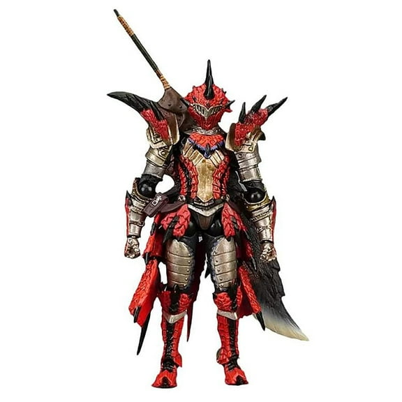 Monster Hunter 4 Full Operation Action Figure Series Equipped with Hunter Reus (Swordsman-5.9 Inches)