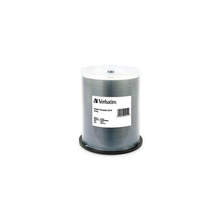 UPC: 0023942952510 | Verbatim CD-R 700MB 52X White Inkjet Printable – 100pk Spindle