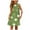 Green, variant on Girls Skirts Size 10-12 Pleated Girls Fashion Cute Spring and Summer Printed Round Neck Sleeveless Casual Dress Girls' Dresses Long Back Short Front Kids Girls Dresses Size 10-12 Summer 5-6