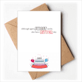 thumbnail image 1 of Quote Sweet Candy Also Has A Bitter Day Happy Birthday Greeting Cards Envelopes Blank, 1 of 3