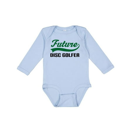 

Inktastic Future Disc Golfer Gift Baby Boy or Baby Girl Long Sleeve Bodysuit