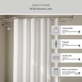 thumbnail image 4 of Better Homes & Gardens Heavyweight PEVA Shower Liner, 70 in W x 72 in H, Frosty, 4 of 9