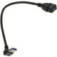 thumbnail image 1 of Cable de extensión USB A 3.0, adaptador USB de 90 grados hacia arriba, adaptador USB de ángulo recto, 1 of 7