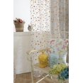 thumbnail image 4 of Colorful Dot Room Window Voile Organdy Panel Drape Cortina Decoración para el hogar Café Zulema Cortina, 4 of 8