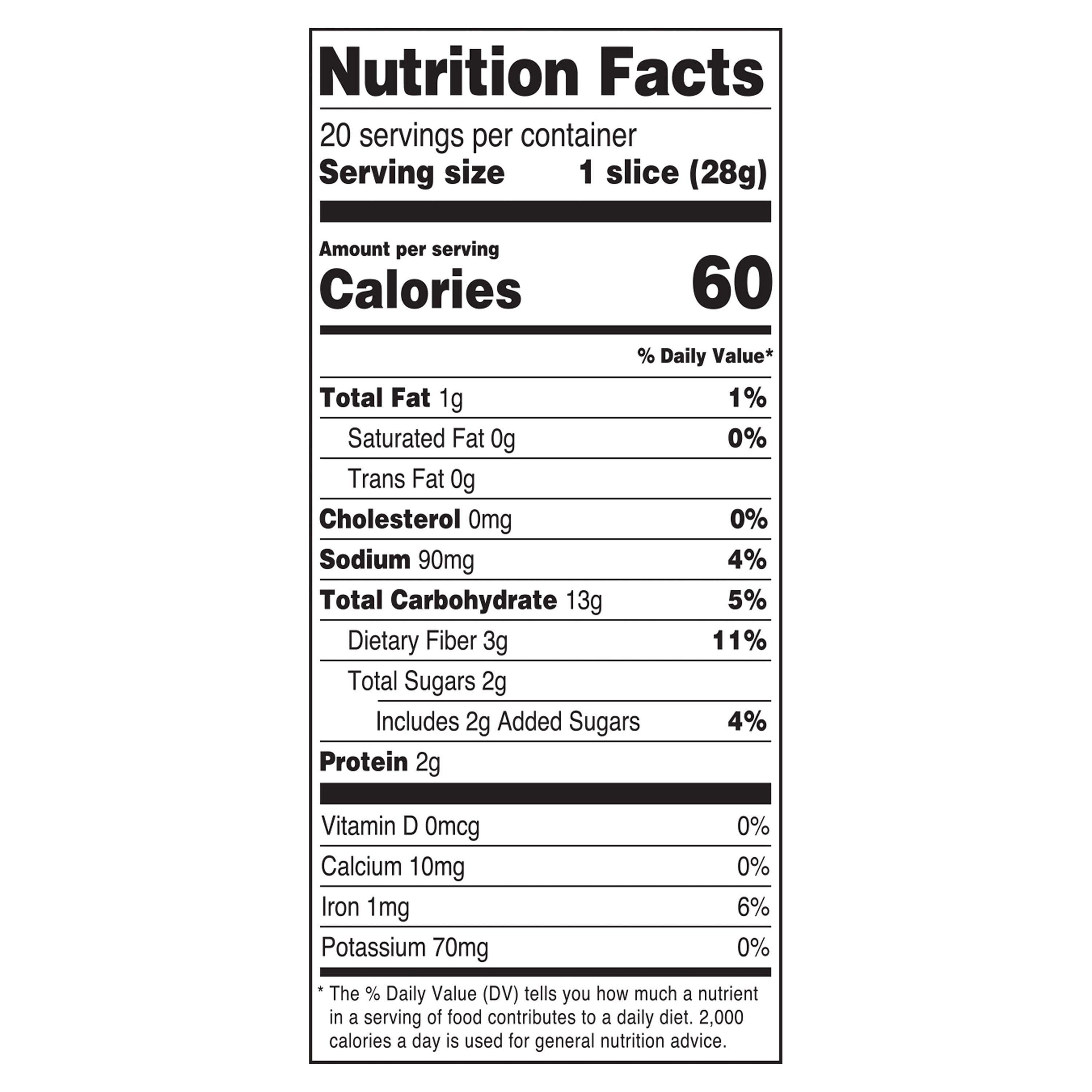 Great Value Organic Multi-Grain & Seeds Thin-Sliced Bread, 20 oz