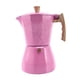 thumbnail image 1 of Cafetera de percolador para café con leche y moca, color rosa, 300 ml, 1 of 8