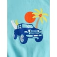 thumbnail image 6 of Wonder Nation Toddler Boys Sleeveless Graphic Tank Top and Matching Shorts Set, Sizes 12M-5T, 6 of 6