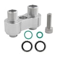 thumbnail image 3 of Adaptador de compresor de aire acondicionado perfecl para LS R4 Aleación de aluminio, 3 of 8
