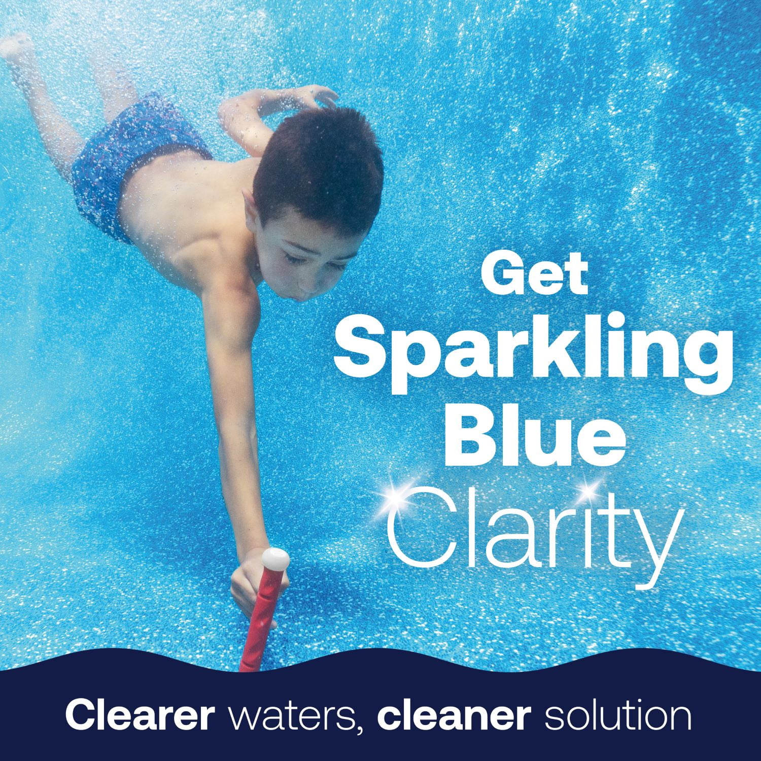 HTH Brilliance Cal Hypo Chlorine Tablets for Swimming Pools, Chlorine Pool Chemicals, 4.75lb