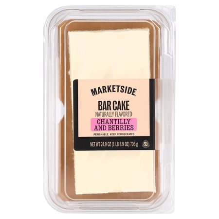 Marketside Chantilly and Berries Bar Cake, 24.9 oz