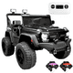 thumbnail image 1 of Montable Eléctrico Camioneta 4x4 para Niños Luz Sonido Bluetooth Control Remoto 12v - Negro, 1 of 8