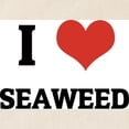 thumbnail image 2 of CafePress - I Love Seaweed Tote Bag - Unisex Canvas Tote Bag, Beige, 1-Piece, 2 of 6