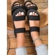 thumbnail image 2 of Elegant Slingback Wedge Sandals For Women, Minimalist Elastic Outdoor Flatform Sandals, 2 of 4
