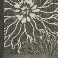 thumbnail image 4 of Nourison Passion Floral Charcoal/Blue 3'9" x 5'9" Area Rug, (4x6), 4 of 8