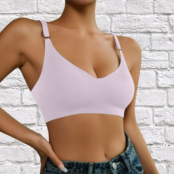 WILLBEST Brasier Sujetador Sin Costuras Para Niñas, Sexy, Con Espalda Hermosa, Cómodo Y Sin Aros 2781