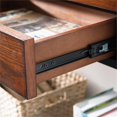 thumbnail image 4 of Leick Ironcraft Table Console en Bois en Chêne Bruni, 4 of 6