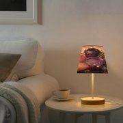 YAZAOO Table Lamp Creative Oceanic Elegance Pattern Simple Pattern Night Light