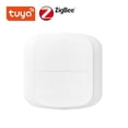 thumbnail image 2 of Tuya Zigbee 2 Gang Escena Botón Interruptor Remoto Panel Smart Home Vinculación Automatización Controlador Sence Zigbee Versión, 2 of 5