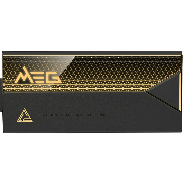 MSI - MEG Ai1600T PCIE5, 80+ TITANIUM Full Modular Gaming PSU