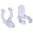 thumbnail image 1 of Ounissouiy 40 Uds. Tira de luces LED Clip de plástico transparente hebilla de Cable conector de manguera de lámpara de tira Decoración del hogar, 1 of 6