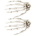thumbnail image 2 of Shisuyan 1 Pair Skeleton Hand Bone Scary Skeleton Decorations Plastic Fake Skeleton Bone Hands, 2 of 8