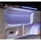 TrailFX Couverture de Tonneau TFX2702 TFX Premium Flush Tri-Fold; Pli Tri-Dur; 3 Positions de Conduite; Verrouillable à l'Aide du Verrou de Poignée de Hayon; Noir; Aluminium; avec Tapis sous les Panneaux – image 4 sur 5