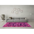 thumbnail image 3 of Ahgly Company Indoor Square Animal Pink Traditional Area Rugs, 4' Square, 3 of 4