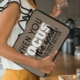thumbnail image 2 of Focus on the Good MacBook Pro 14" Sleeve - Cute Laptop Sleeve - Trendy MacBook Sleeve, 2 of 5