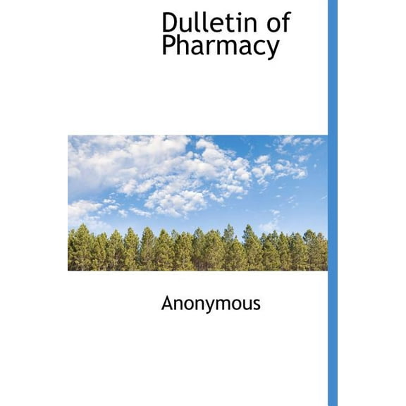 Dulletin of Pharmacy (Hardcover)