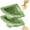 Green, variant on Triangular Drain Basket, Triangular Magnetic Drain Basket, 𝐓riangular Sink Strainer with Twist-Open Bottom, Corner Sink Draining Basket for Draining & Storage
